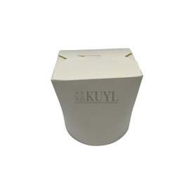Noodle box 26oz 750ml wit