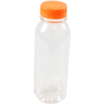 Fles 330ml met oranje dop