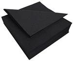 Servet papier zwart 2 laags 33x33cm