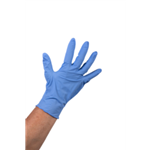 Handschoen Nitril blauw XL