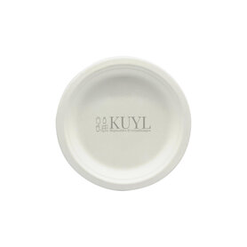 Bord suikerriet Ø18cm wit