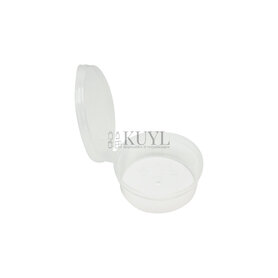 Covercup met vaste deksel 80cc