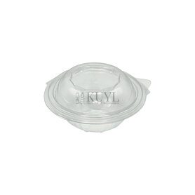 Bak rond met deksel PET R370 cristal
