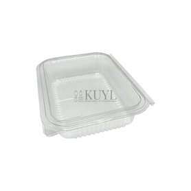 Bak met deksel PET cristal G600