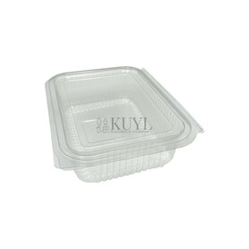 Bak met deksel PET cristal G750GL