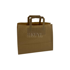 Papieren draagtas 32x17x27cm bruin